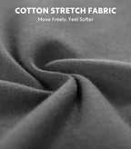 Mens Pajamas Set - Soft Pj Sets for Men Long Sleeve Pajamas Men Cotton Mens Pjs Sets Loungewear with Pockets