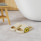 Sandals for Girls and Boys,Mens Slippers Sandals for Women,EVA Anti-Slip Indoor & Outdoor Kids Slippers Smile Face Open Toe Spa Bath Pool Gym House Casual Shower Shoes