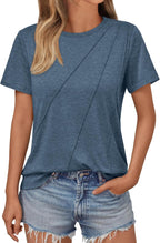 Womens Summer Tops Workout Shirts Beach Vacation Outfits Business Tshirts Dressy Fashion Spring Clothes 2025